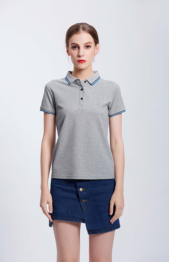灰色POLOT恤