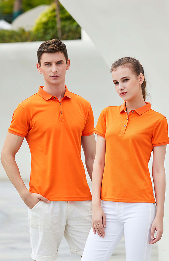 橙色POLOT恤