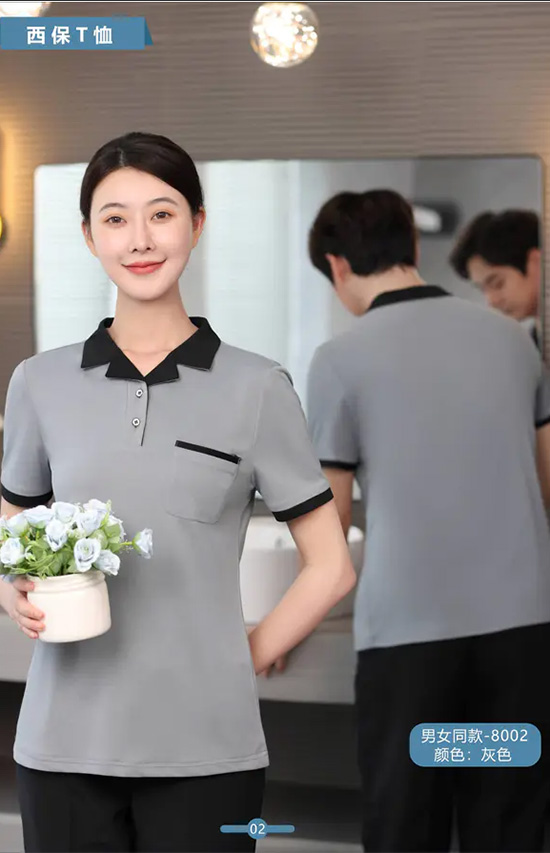 西保T恤男女同款-8002